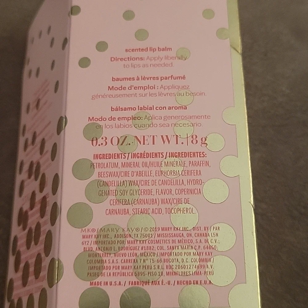 3/$30 Mary KAY Berry Parfait Lip Balm Lotion Gift Set